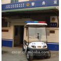Certificação 48V CE 4 seaters electric golf cart carrinho de polícia barato
